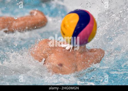 Gian Mattia D'Alberto / LaPresse 02 agosto 2021 Tokyo Tokyo 2020 Giochi Olimpici Pallanuoto nella foto: Il gioco Foto Stock