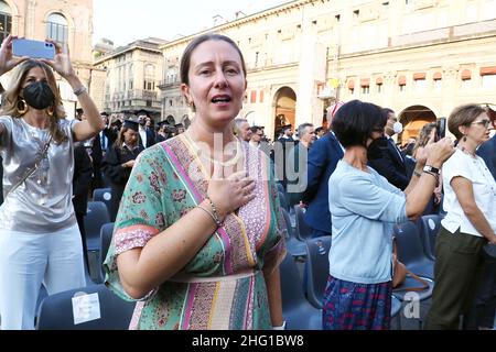 Michele Nucci/LaPresse Settembre , 2021 - Bologna News cerimonia di premiazione agli studenti della BBS Bologna Business School e laurea honoris a Eric Schmidt, ex Amministratore Delegato di Google Foto Stock