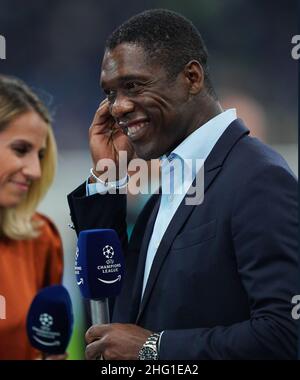 Spada/LaPresse Settembre 15 , 2021 - Milano, Italia Sport, Calcio Inter vs Real Madrid - UEFA Champions League 2021/2022 - palcoscenico di gruppo Stadio San Siro nella foto: Clarence Seedorf Foto Stock