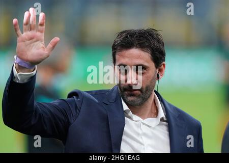 Spada/LaPresse Settembre 15 , 2021 - Milan, Italy Sport, Soccer Inter vs Real Madrid - UEFA Champions League 2021/2022 - palcoscenico di gruppo Stadio San Siro nella foto: Diego Milito Foto Stock