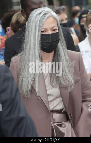 Mairo Cinquetti - LaPresse 22 set 2021 Milano - Italia intrattenimento Arrivi a Fendi - MFW 2021/2022 nella foto: Guest Foto Stock