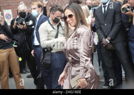 Mairo Cinquetti - LaPresse 22 set 2021 Milano - Italia intrattenimento Arrivi a Fendi - MFW 2021/2022 nella foto: Guest Foto Stock