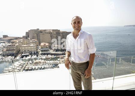 Alessandro Garofalo /LaPresse 28 settembre 2021&#xa0; Napoli, Italia Conferenza stampa Hotel Vesuvio nella foto: Fabio Cannavaro Foto Stock