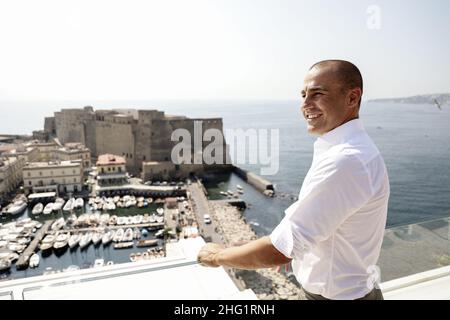 Alessandro Garofalo /LaPresse 28 settembre 2021&#xa0; Napoli, Italia Conferenza stampa Hotel Vesuvio nella foto: Fabio Cannavaro Foto Stock