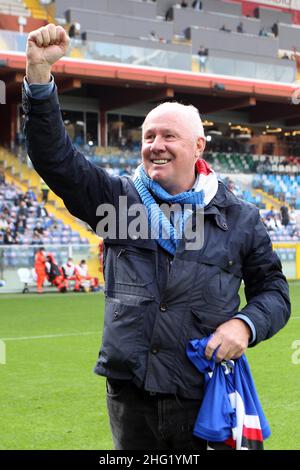 Foto Tano Pecoraro/LaPresse 03 Ottobre 2021 - Genova, Italia Sport, CalcioSampdoria vs Udinese - Campionato italiano di calcio Serie A TIM 2021/2022 - Stadio Luigi Ferrarisnella foto: liam bradyPhoto Tano Pecoraro/LaPresse 03 ottobre 2021 - Genova, Italia Sport, Calcio Sampdoria vs Udinese - Campionato Italiano Serie A 2021/2022 - Luigi Ferraris StadiumIn la foto: liam brady Foto Stock