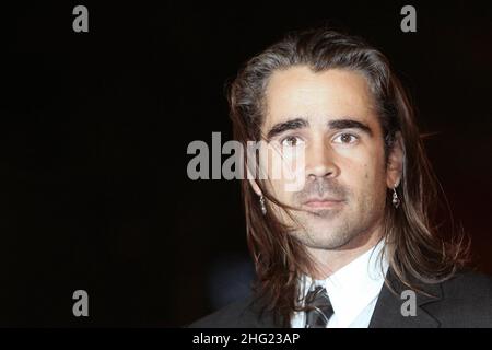 Colin Farrell arriva alla prima di Pride and Glory durante il Festival del Cinema di Roma 3rd a Roma. Foto Stock