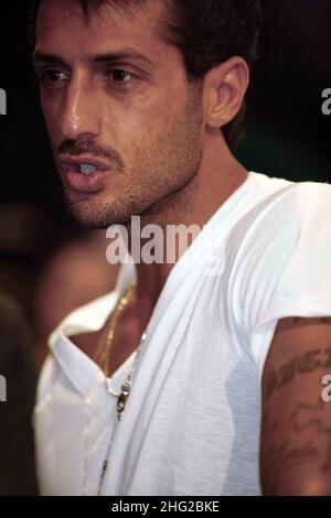 Fabrizio Corona avvistamento, Vicenza, Italia. Foto Stock