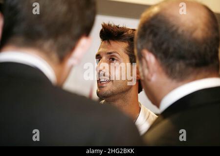 Fabrizio Corona avvistamento, Vicenza, Italia. Foto Stock