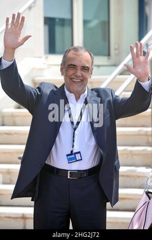 Alberto Barbera partecipa alla giuria Photocall al Palais des Festivals durante il Festival Internazionale del Film di Cannes 63rd il 12 maggio 2010 a Cannes, Francia. Foto Stock