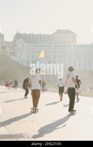 Biarritz, Francia, ottobre 2021 Foto Stock