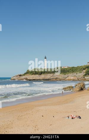 Biarritz, Francia, ottobre 2021 Foto Stock
