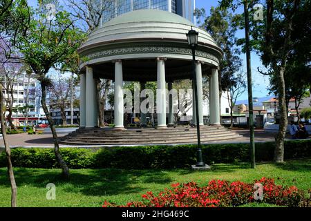 Costa Rica San Jose - Parco Morazan - Templo de la Musica - Anfiteatro Foto Stock