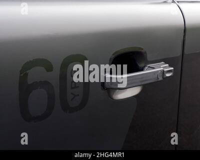 Land Rover Defender SVX Hardtop edizione 60th anniversario Foto Stock