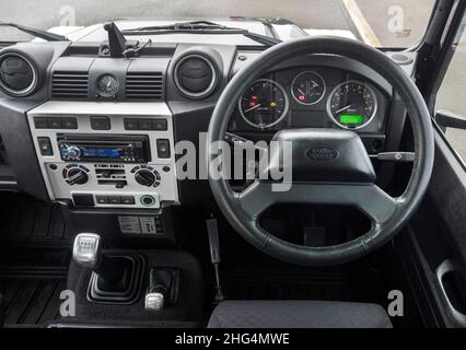 Land Rover Defender SVX Hardtop edizione 60th anniversario Foto Stock