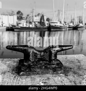 Imbarcazione da pesca ispiratrice Seascape Stampa Screensaver sfondo Fotografia Arte Stampa 2022 Foto Stock