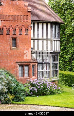 Wightwick Manor vicino a Wolverhampton, West Midlands Regno Unito Foto Stock