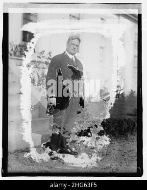 Il senatore Hiram Johnson Foto Stock