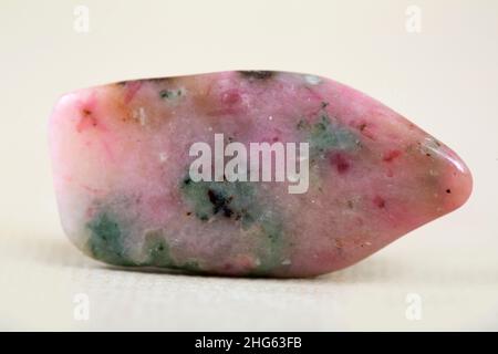 rhodocrosite, pietra minerale campione pietra pietra geologia cristallo gemma Foto Stock