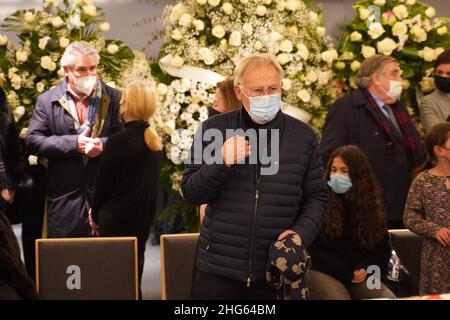 Durante la sepoltura di Francisco Gatto a Madrid su Tueday, 18 Gennaio 2022 Credit: CORDON PRESS/Alamy Live News Foto Stock