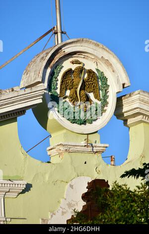 Palazzo governativo dello Stato di Yucatan, Palacio de Gobierno del Estado de Yucatan, Mérida, Stato di Yucatán, Messico, Nord America Foto Stock