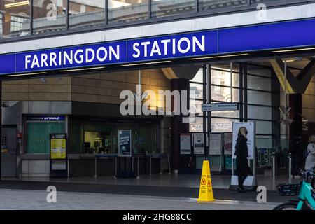 Londra intorno al mercato di Smithfield Foto Stock