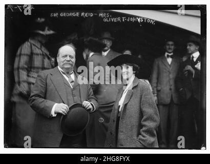 Sir Geo. Reid - La signora Oliver T. Johnston Foto Stock