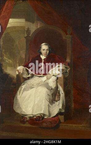 Sir Thomas Lawrence (1769-1830) - Papa Pio VII (1742-1823) Foto Stock