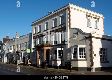 Ristorante Zizzi (l'ex Hotel Kings Arms and Castle), Kenilworth, Warwickshire, Inghilterra, Regno Unito Foto Stock