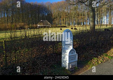 Abernodwydd Farmhouse, St Fagans National Museum of History/Amgueddfa Werin Cymru, Cardiff, Galles del Sud, Regno Unito. Foto Stock