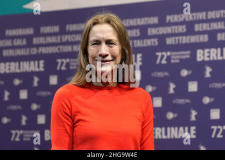 Berlino, Germania. 19th Jan 2022. Mariette Rissenbeek, Managing Director del Berlin International Film Festival Berlinale, ha fotografato durante un evento mediatico prima della presentazione ufficiale del programma del festival. Credit: Markus Schreiber/POOL AP/dpa/Alamy Live News Foto Stock