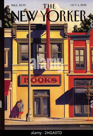 2021 copertina della rivista settimanale 'The New Yorker', USA Foto Stock