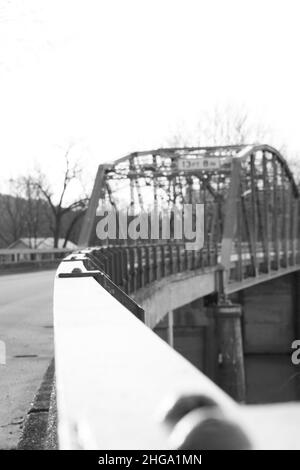 Bridge at Devil's Elbow Missouri Foto Stock