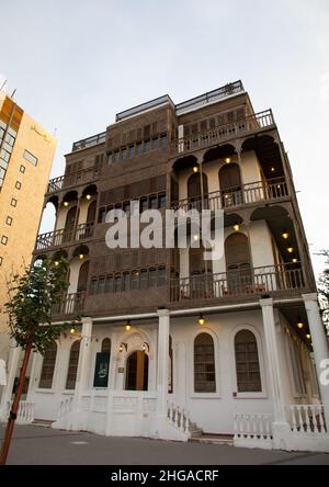 Sharbatly casa culturale, provincia Mecca, Jeddah, Arabia Saudita Foto Stock