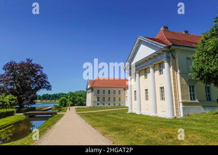 Opera da camera, Accademia musicale, Kavalierhaus, Castello, Rheinsberg, Contea di Ostprignitz-Ruppin, Brandeburgo, Germania Foto Stock