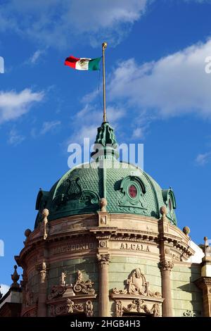 Teatro, Teatro Macedonio Alcala, Città di Oaxaca (Oaxaca de Juárez), Stato di Oaxaca, Messico, Nord America, Patrimonio dell'Umanità dell'UNESCO Foto Stock