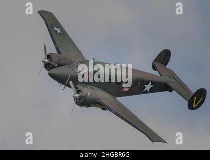 Avions de légende, warbird, collection, meeting eyrien , jean Salis la ferté Alais Foto Stock