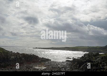 Costa all'Isola di Whithorn Dumfries e Galloway Scozia Foto Stock