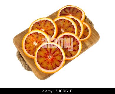 Succo di arance sanguigne Foto Stock