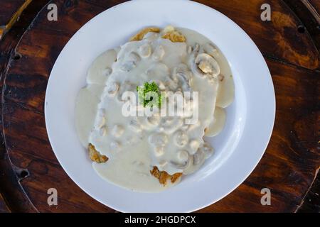 Cibo colombiano delizioso e spettacolare Foto Stock