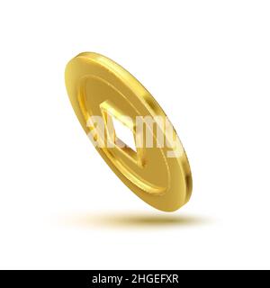 moneta vettore cina moneta Illustrazione Vettoriale