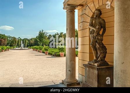 Palazzo Ducale, chiamato anche "piccola Versailles" di Colorno, Emilia Romagna, Italia. Foto Stock