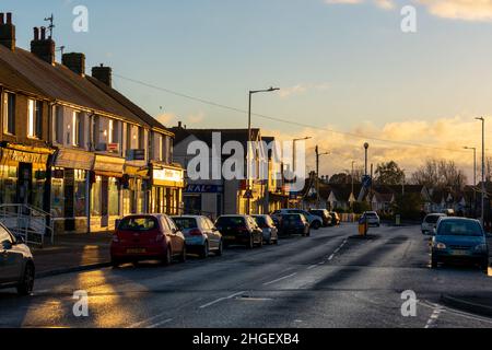 Herne Bay - Sea Street Foto Stock