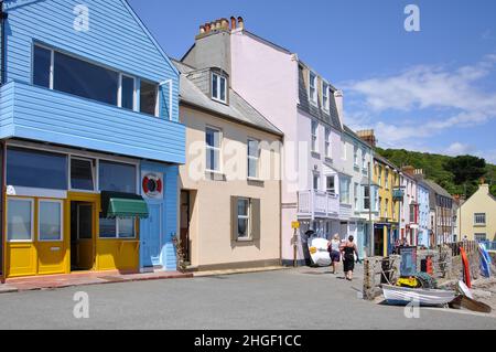 La scindono, Kingsand, Torpoint, Cornwall, England, Regno Unito Foto Stock