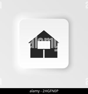 Casa, venduto pneumatico stile vettore icona. Semplice illustrazione degli elementi dal concetto di interfaccia utente. Casa, venduto pneumatico stile vettore icona. Concetto di finanza vecto Illustrazione Vettoriale