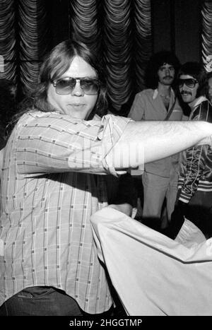 **FOTO DEL FILE** il Meatloaf è passato a 74. Polpettone circa anni '80. Credit: Ralph Dominguez/MediaPunch Credit: MediaPunch Inc/Alamy Live News Foto Stock