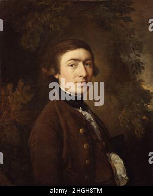 Thomas Gainsborough, 14. Maggio 1727 - 2. 1788 agosto, guerra ein englischer Maler, Selbstporträt 1759 / Thomas Gainsborough, 14 maggio 1727 - 2 agosto 1788, è stato un pittore inglese, autoritratto 1759, Historisch, storico, digitale riproduzione migliorata di un'opera d'arte originale del tempo / restaurierte digitale Reproduktion einer Originalvorlage aus der damaligen Zeit, genaues beginnicht datum Foto Stock