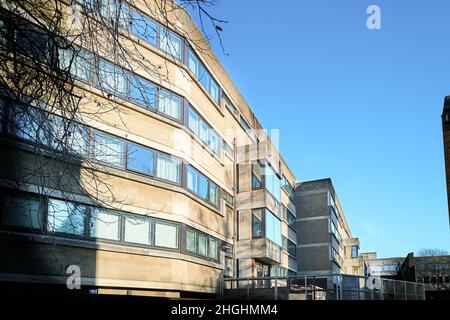 Camere per studenti al Somerville College, università di Oxford, inghilterra. Foto Stock