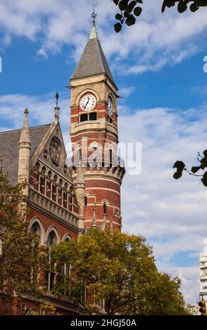 Jefferson Market Branch, New York Public Library, NYC 2013 Foto Stock