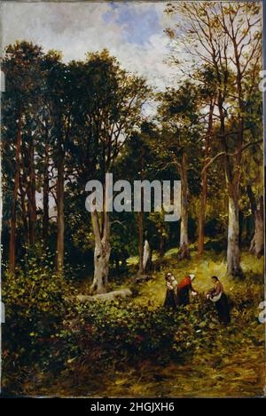 Brodie, Kate S. - Paesaggio (quattro figure in legno) Foto Stock