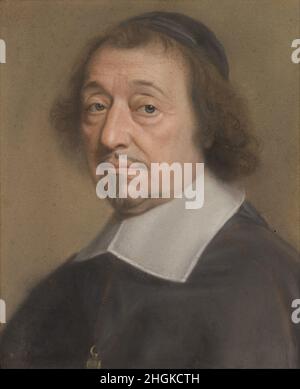 Robert Nanteuil (French - Portrait of Monseigneur Louis Doni d'Attichy, Bishop of Riez Stock Photo